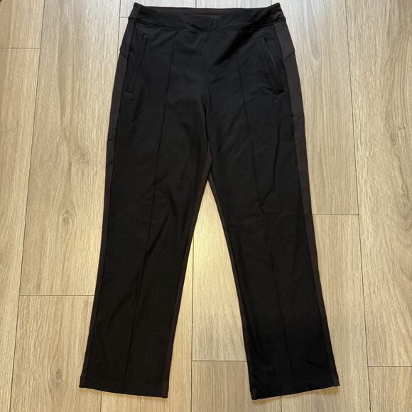 ATHLETA Headlands Hybrid Pants Black Pull On Pockets Stretchy SZ 10 467186-02 - Picture 1 of 13
